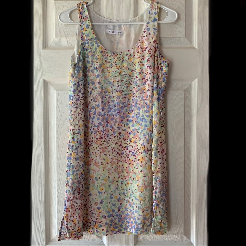 Bcbgeneration Multicolor Shift Dress Sizexxs Euc - image 1